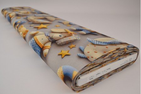 Premium 100% cotton fabric - soft toys 110 g/m²