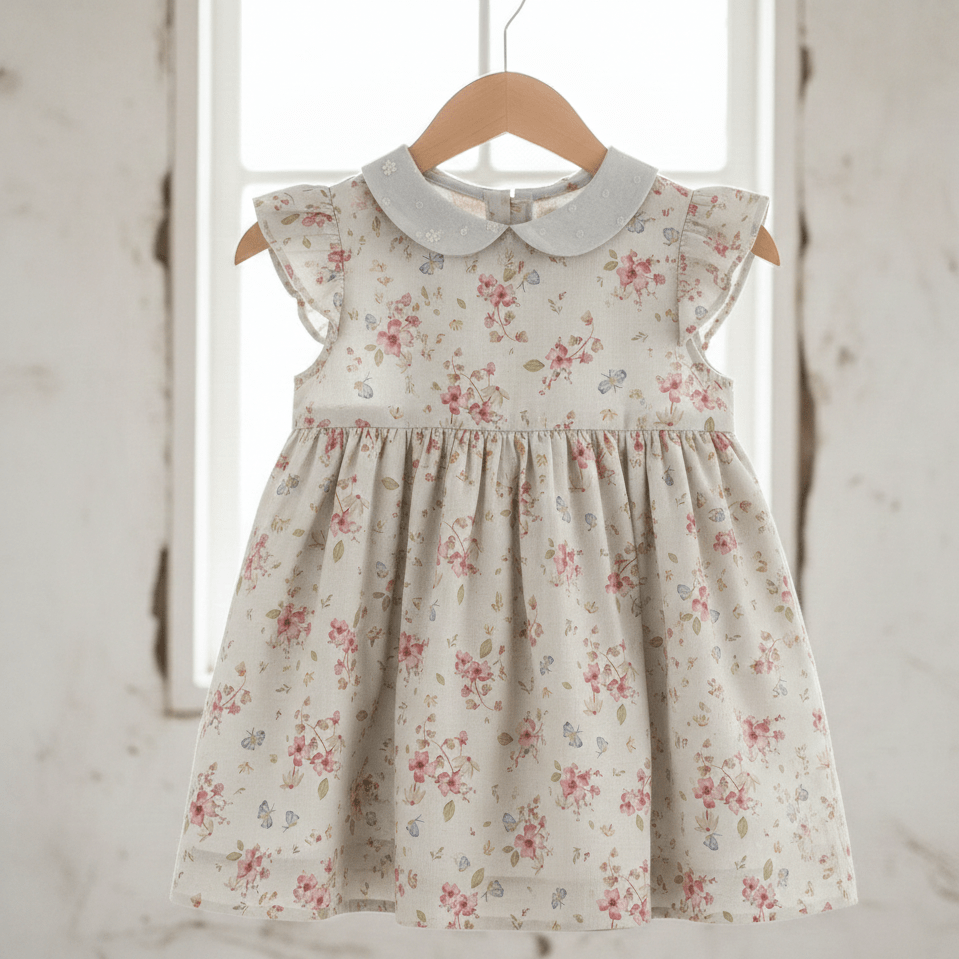 alt
Image with Premium 100% cotton fabric - romantic spring floral motif 115 g/m² – available at Šarlotes audumi