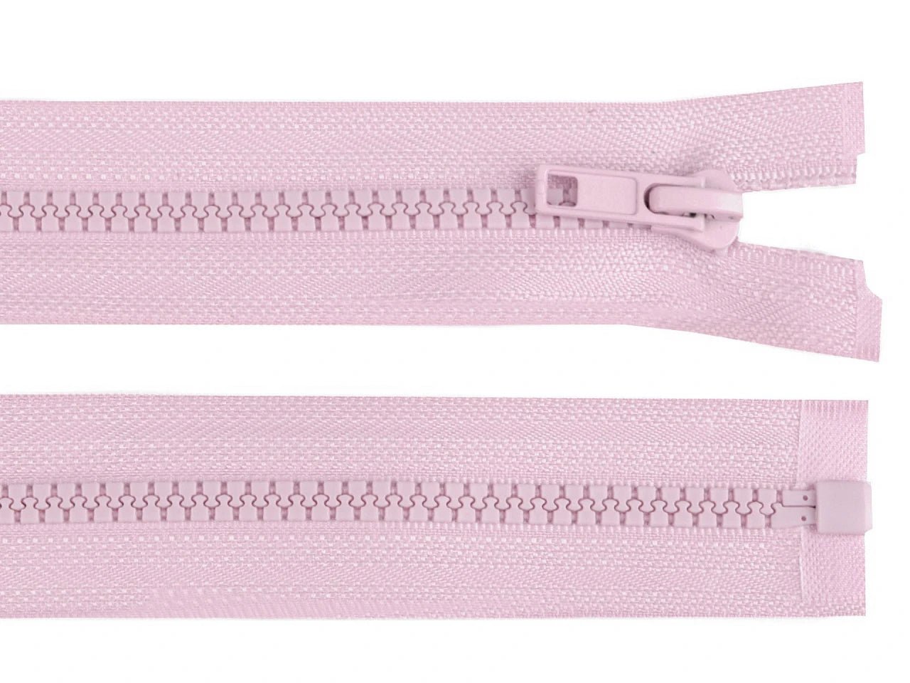 Tracteur lilas clair ouvrable par fermeture éclair – disponible chez Šarlotes audumi