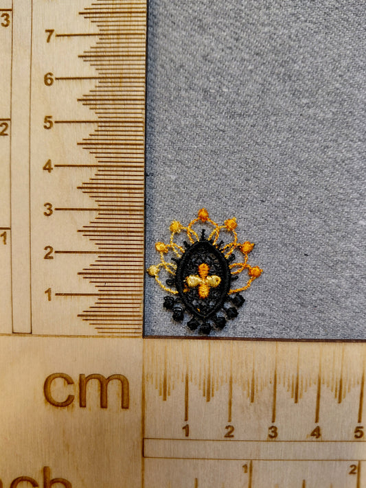 Ielāps/uzšuve 3 x 2,5 cm