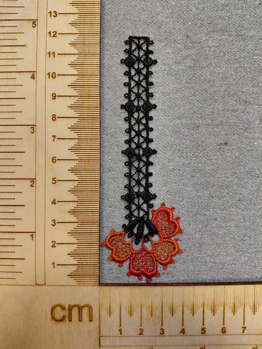 Ielāps/uzšuve 12 x 4 cm