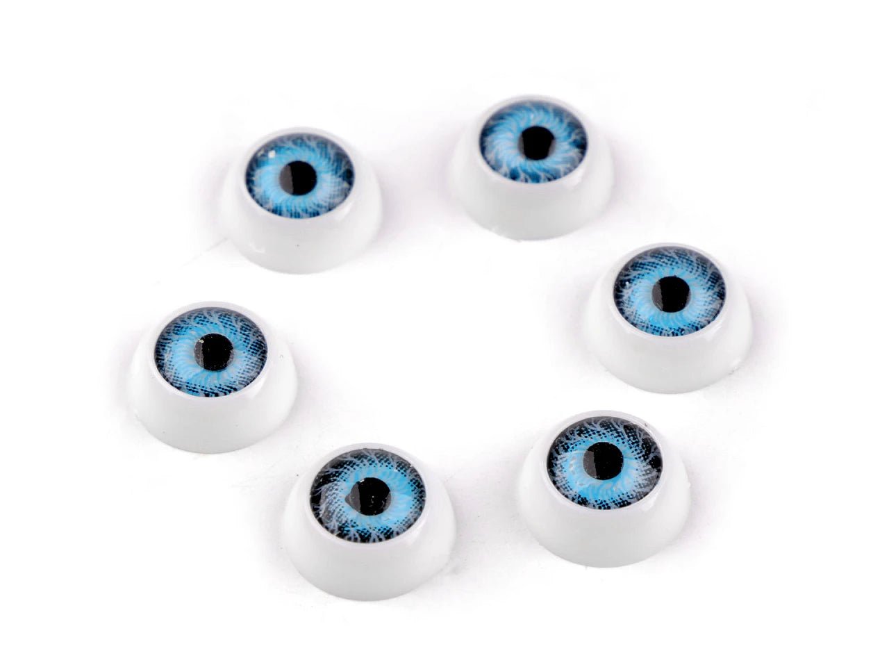 Rotaļlietu acis Ø12 mm (iepakojumā 15 pāri)