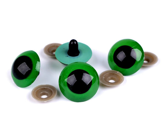Toy eyes Ø30 mm-green (2 pairs per package)