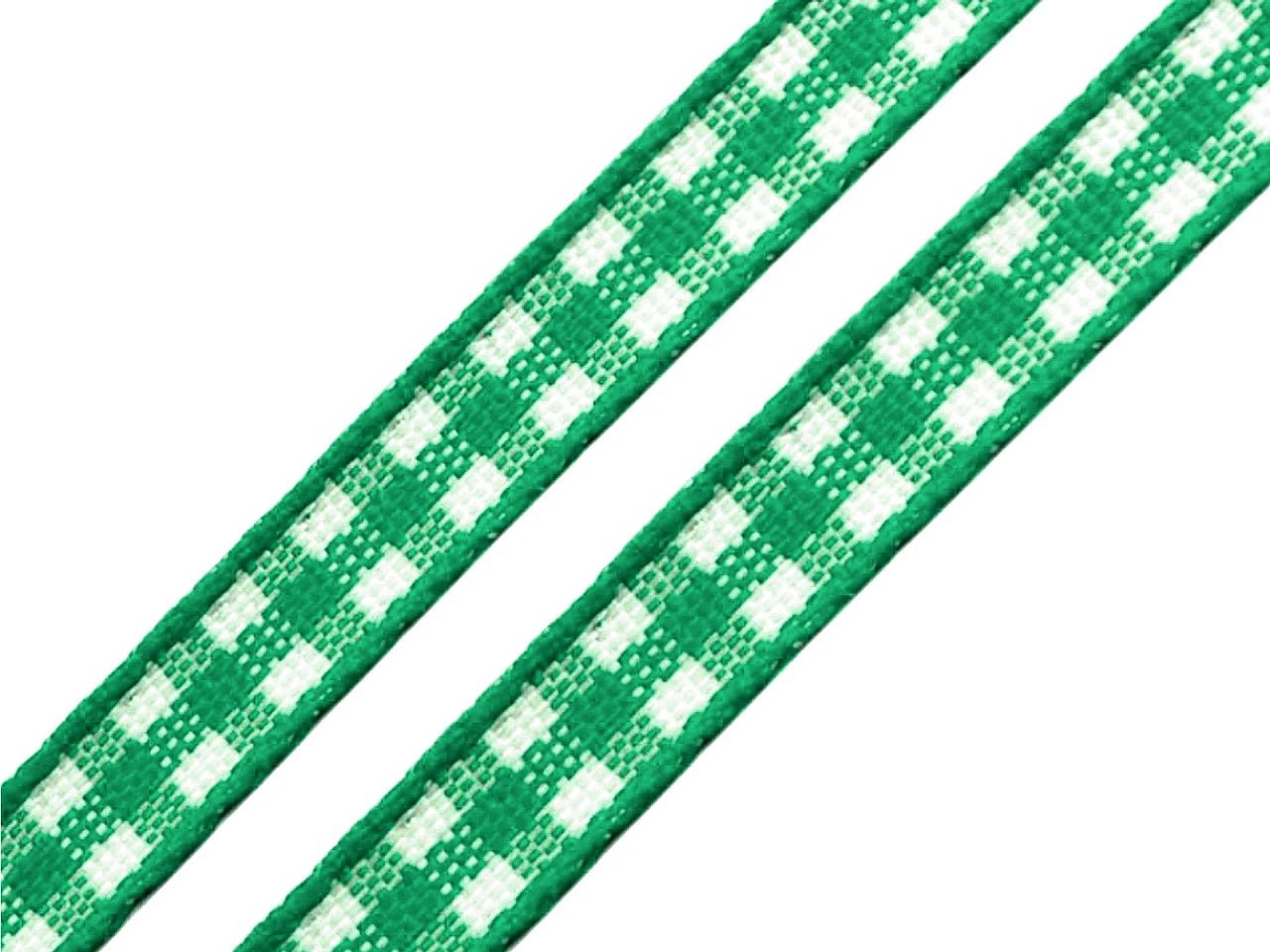 Ruban décoratif à carreaux | lot 6 mm 20 m | différentes teintes – disponible chez Tissus Charlotte