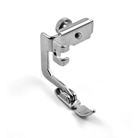 Image de pied-de-biche pour machine à coudre - double, étroit, pour poser des fermetures éclair, fixation haute – disponible chez Šarlotes audumi