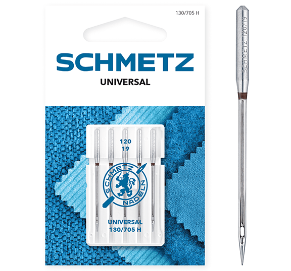 Šujmašinu adatas universālās SCHMETZ UNIVERSAL - Nr.120 (5gab.)