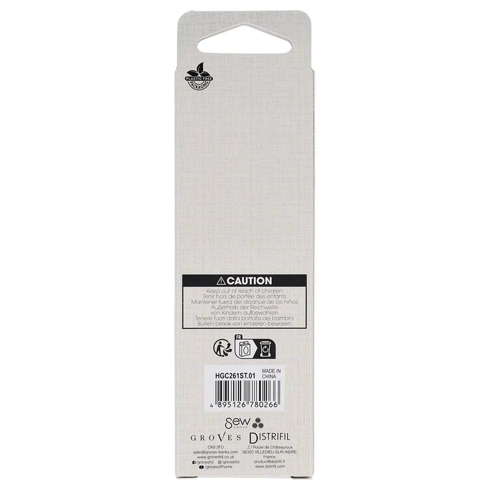 Image of seam ripper with a soft handle and floral pattern, blue Hobby Gift – available at Šarlotes audumi