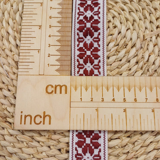 Nationalband, Gürtel 20mm-weiß-LV