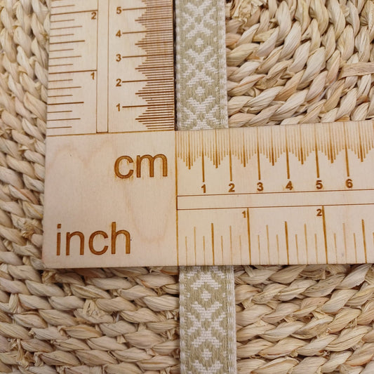 Traditionelles Band, Gürtel 20mm-beige-LV