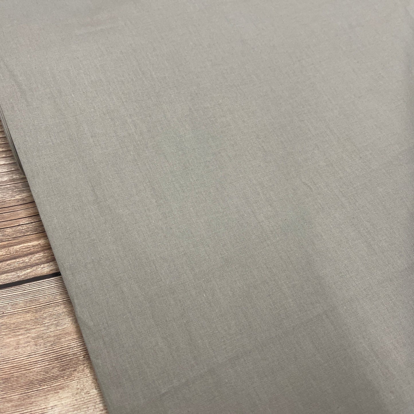 100 % tissu en coton, gris cendré, 125 g/m²