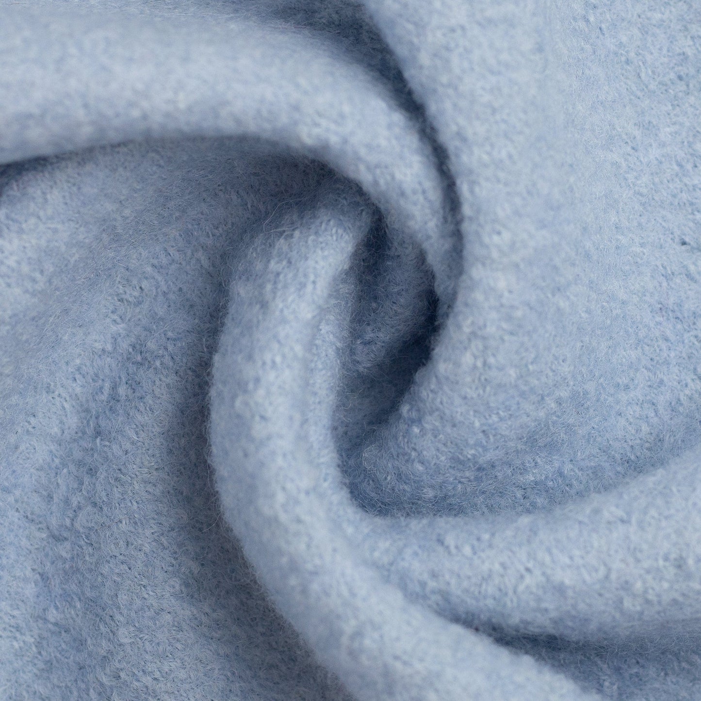 Tissu 100 % laine bleu clair 385 g/m²