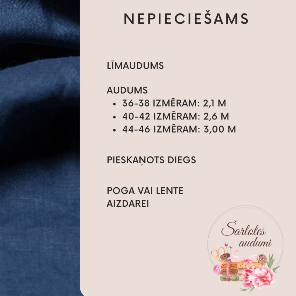 Digitales Schnittmuster-Kleid Ophelia
