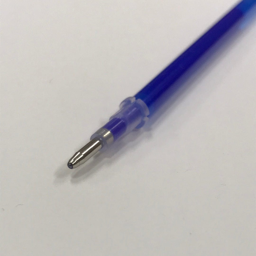 Stylo pour tissu de tailleur à encre effaçable - bleu