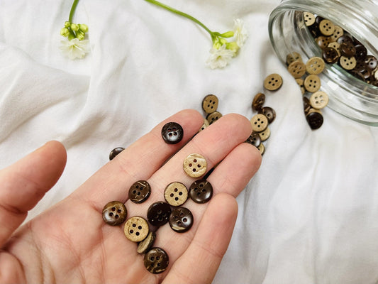 coconut buttons 9 mm