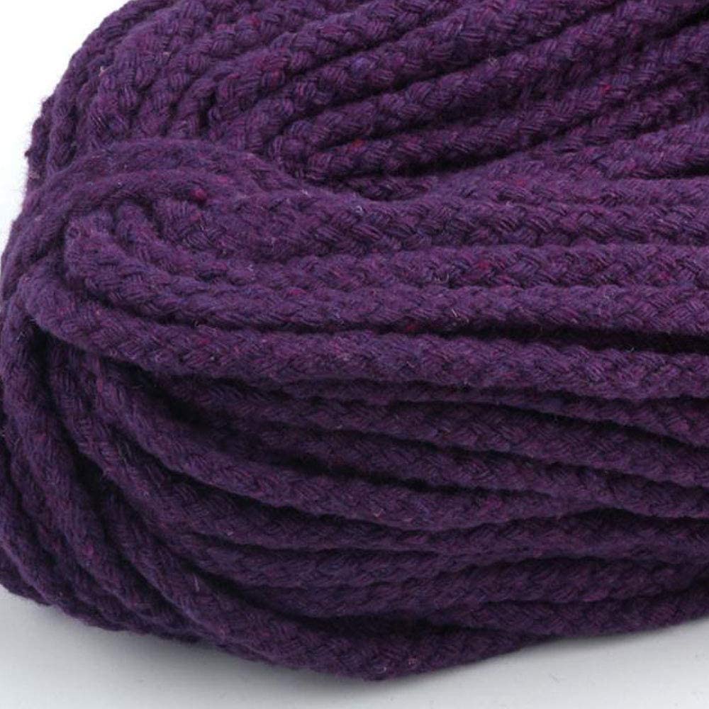 Cordon en coton 5 mm violet