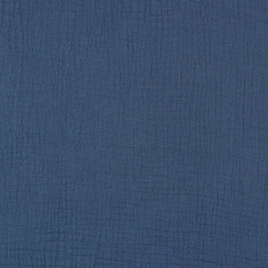 Musselin in Indigoblau 125 g/m²