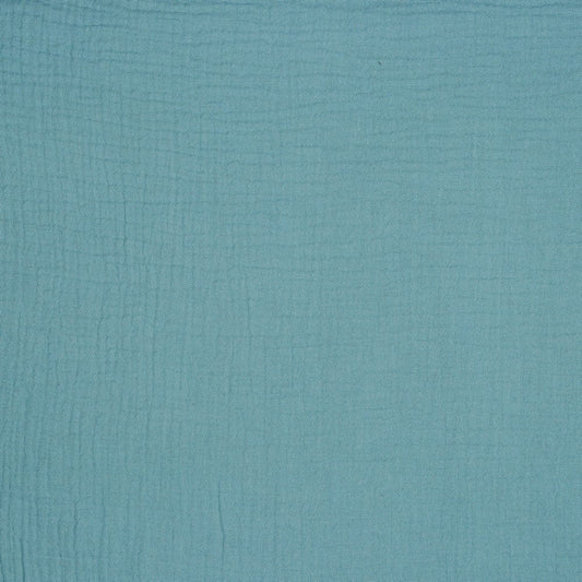 Musselin, grünlich blaugrau 125 g/m²