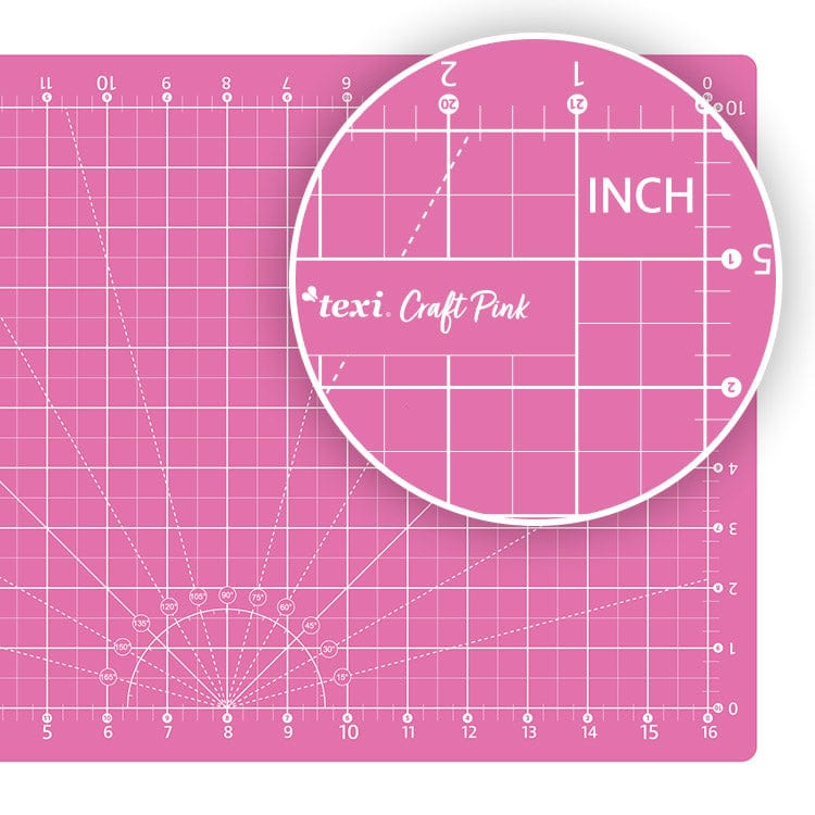 Tapis de découpe 60X45 cm, rose