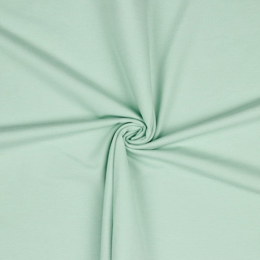 Jersey de coton fin vert clair 215 g/m²