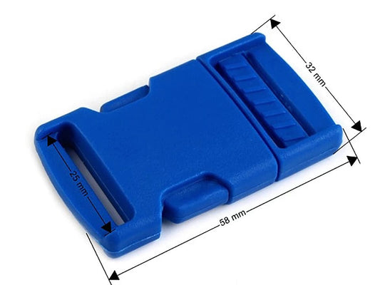 Plastik-Schnallenverbinder 25 mm, dunkelgrün (5 Stk. pro Packung)