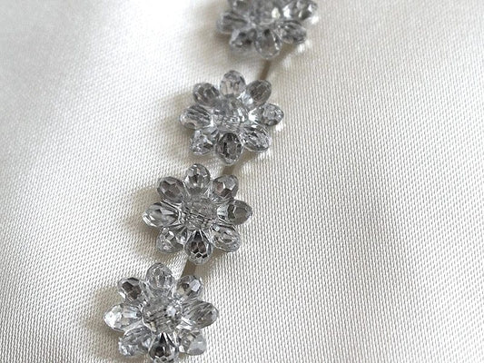 15.2 mm glossy flower shank buttons