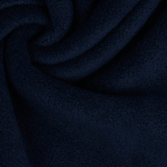 Premium Anti-Pilling Fleece Fabric - Dark Blue 240 g/m²