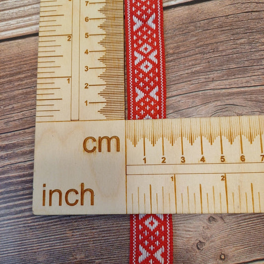 Volksband, Gürtel 22mm-rot-LV