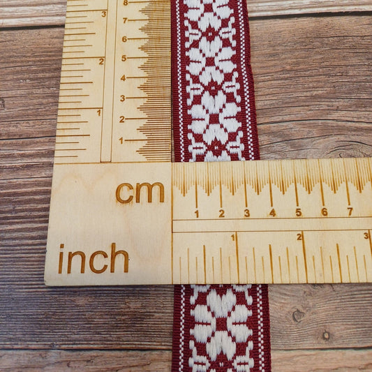 Nationalband, 36 mm-rot-LV