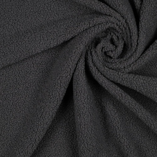 Teddystoff grau 270 g/m²