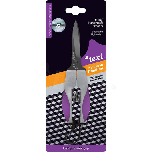 TEXI TITANIUM CRAFT titanbeschichtete Schere für dicke Materialien (16 cm)