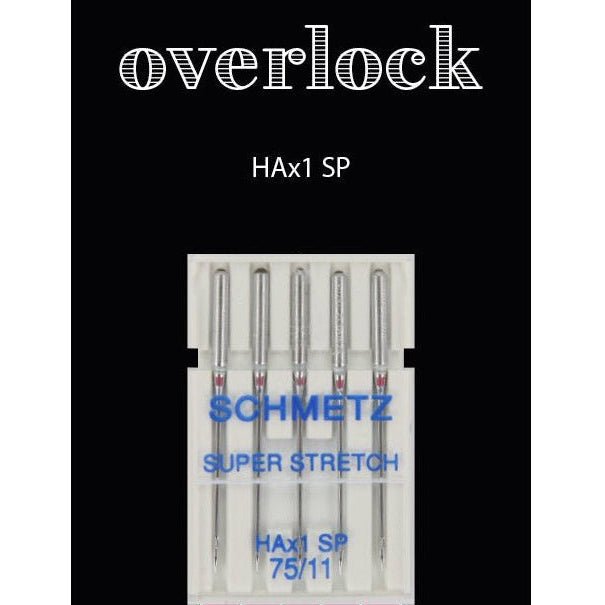 Overlocknadeln HAx1 SP - Šarlotes audumi