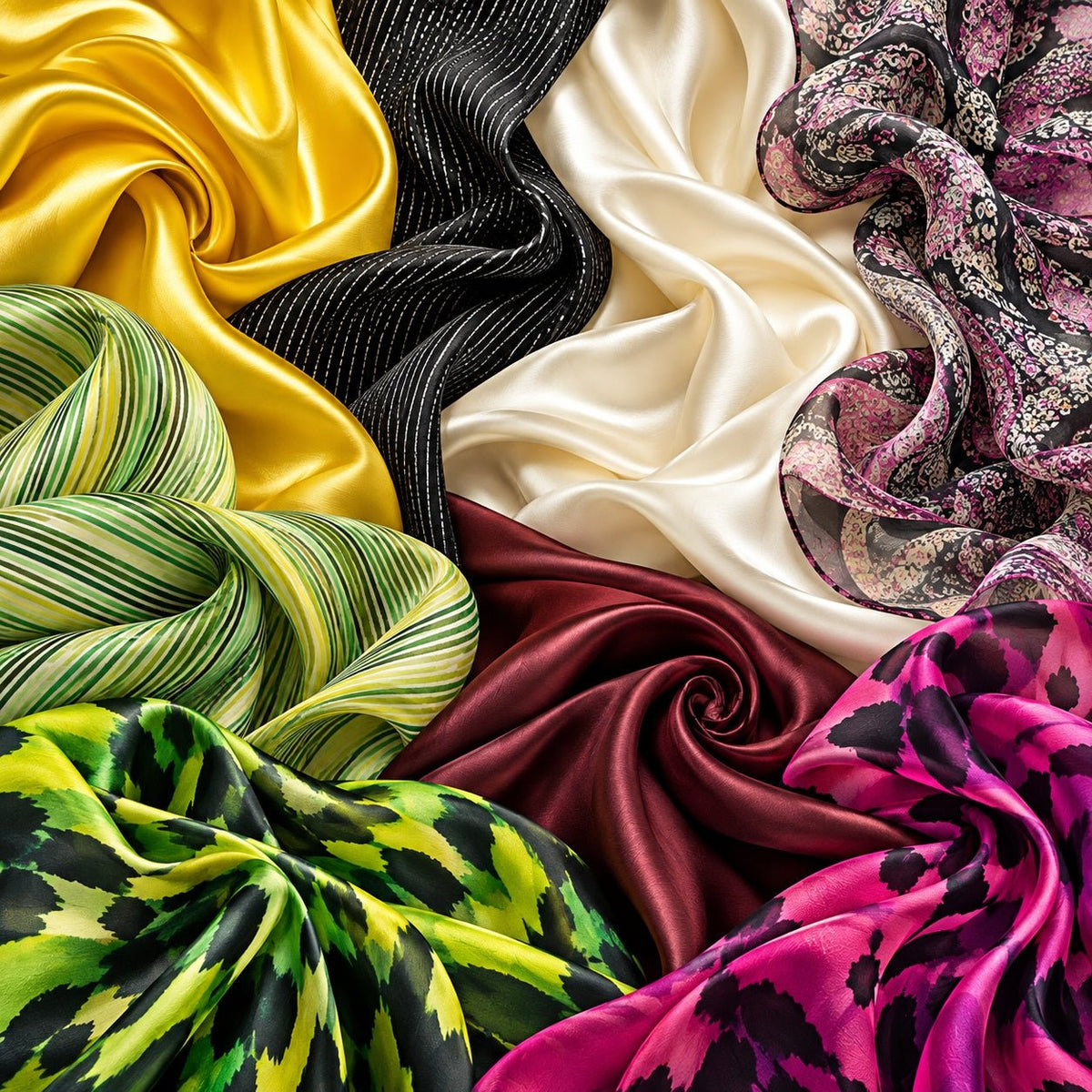 Silk fabrics - Charlotte's fabrics