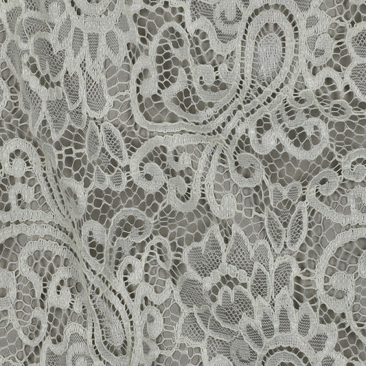 Mežģīņu audums-silti balts 130 g/m²