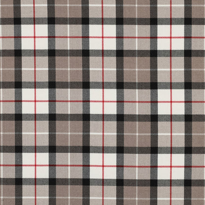 Suiting fabric - light cream checkered
