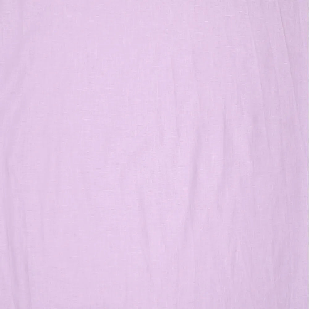100% tissu de lin adouci - lilas 165 g/m²