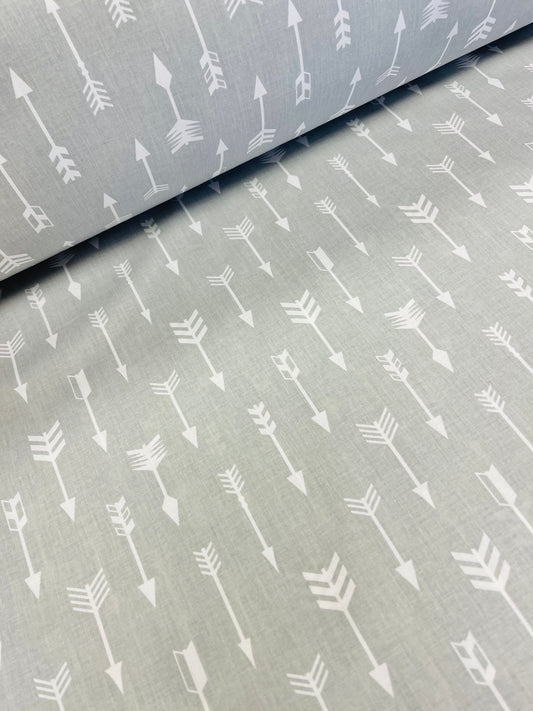 Attēls ar 100% Kokvilnas audums - bultas 125 g/m² – pieejams Šarlotes audumi