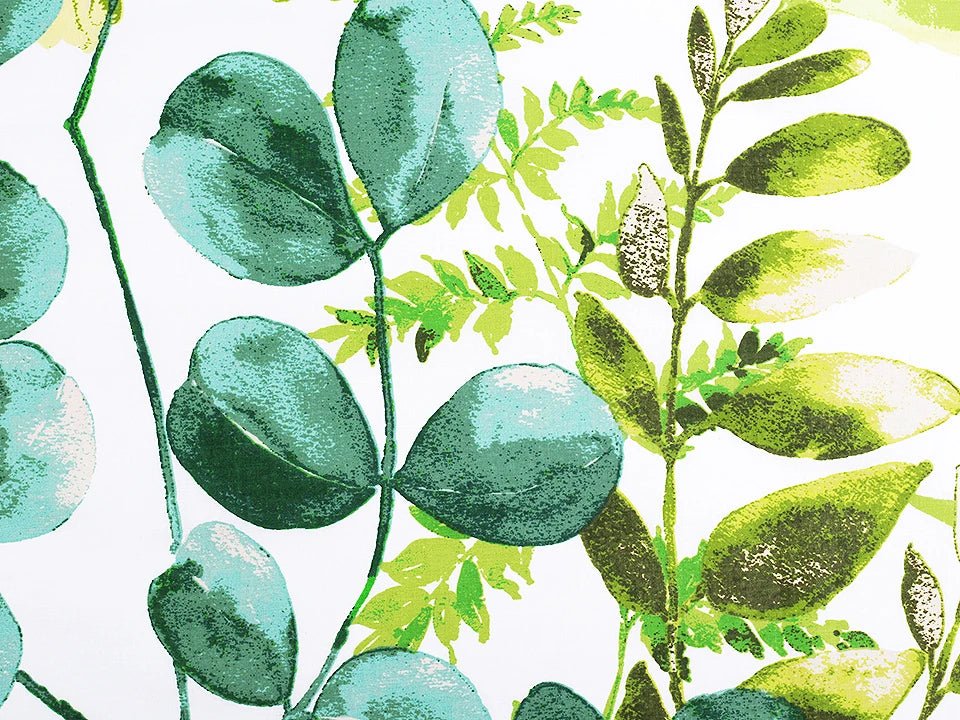 Image of 100% cotton eucalyptus fabric – available online at Charlotte's Fabrics
