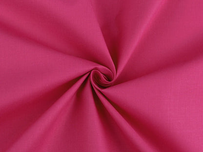 100% Cotton fabric - fuchsia 125 g/m²