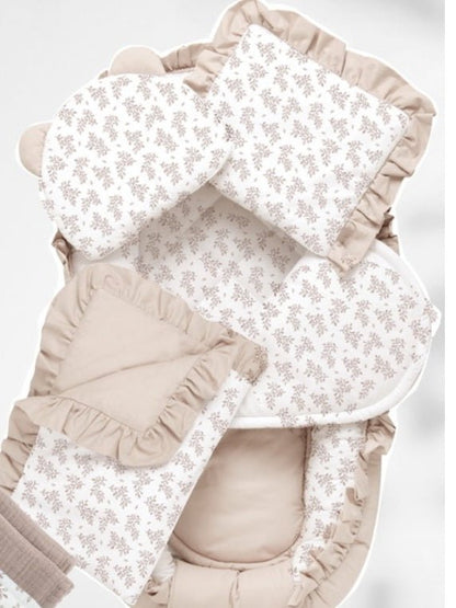 Tissu 100 % coton - petites branches en bois 125 g/m²