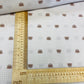 100% Kokvilnas audums - lācīši uz rūtaina fona 125 g/m²