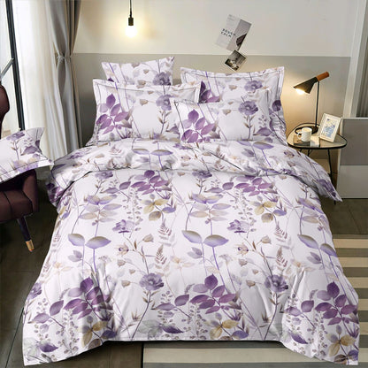 Image with 100% cotton fabric - Lilac Meadow 220cm 146 g/m² – available at Šarlotes audumi