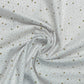 100% Kokvilnas audums - mazas zvaigznītes 125 g/m²