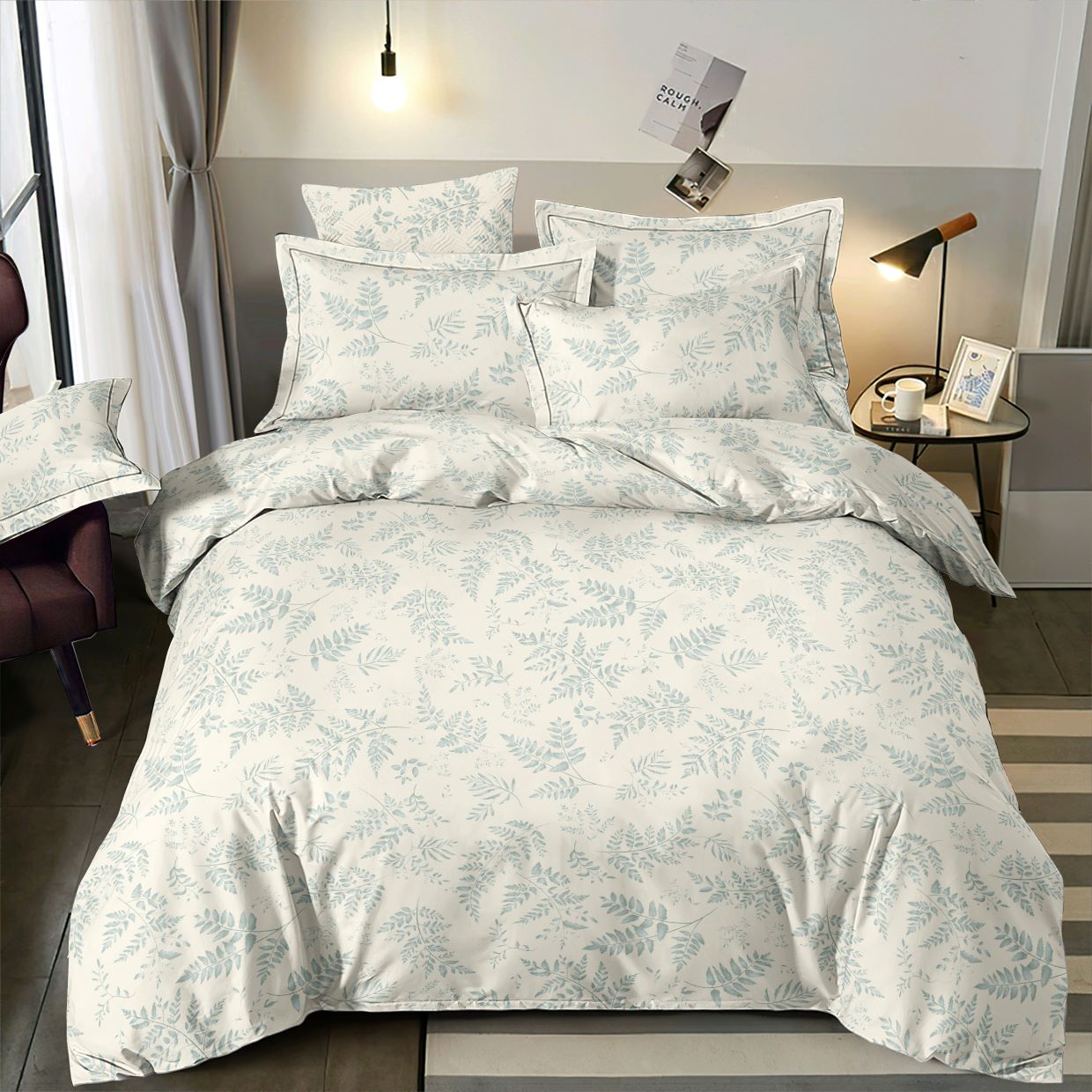 Image of 100% cotton fabric - Forest Breath 220 cm 146 g/m² – available at Šarlotes audumi
