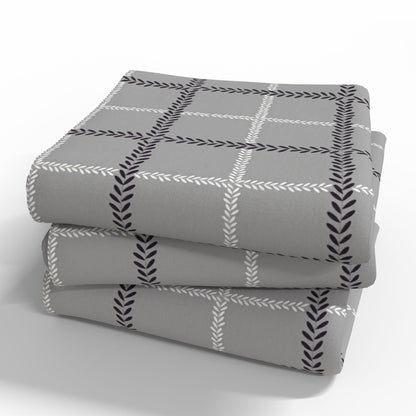Image with 100% cotton fabric - modern check 220cm 146 g/m² – available at Šarlotes audumi