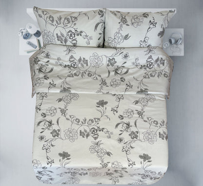 alt
Image with 100% cotton fabric - grey flowers on a greyish background 220cm 146 g/m² – available at Šarlotes audumi