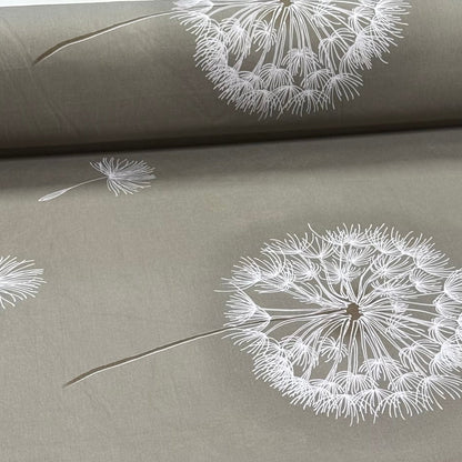 Image avec tissu 100 % coton - duvet de pissenlit 220cm 146 g/m² – disponible chez Šarlotes audumi