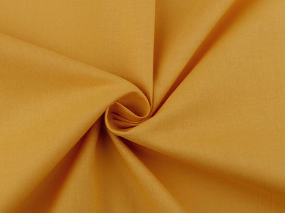 100% Baumwollstoff - Senf 125 g/m²