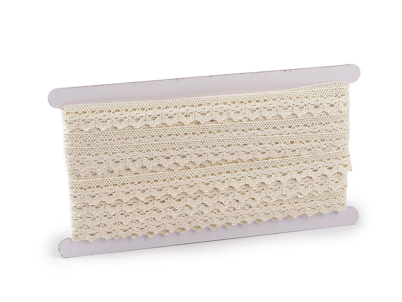 Image de dentelle 100 % coton 2 cm - naturelle – disponible chez Šarlotes audumi