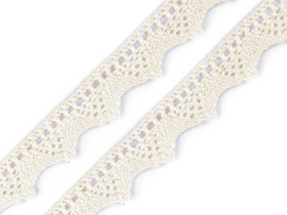 alt
Image with 100% cotton lace|1.8 cm| natural – available at Charlotte's Fabrics
