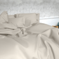 100% Kokvilnas satīns - bēšs 220 cm 125 g/m²